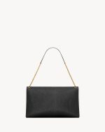 YSL CASSANDRE XXL envelope pouch on chain in lambskin - Image 2